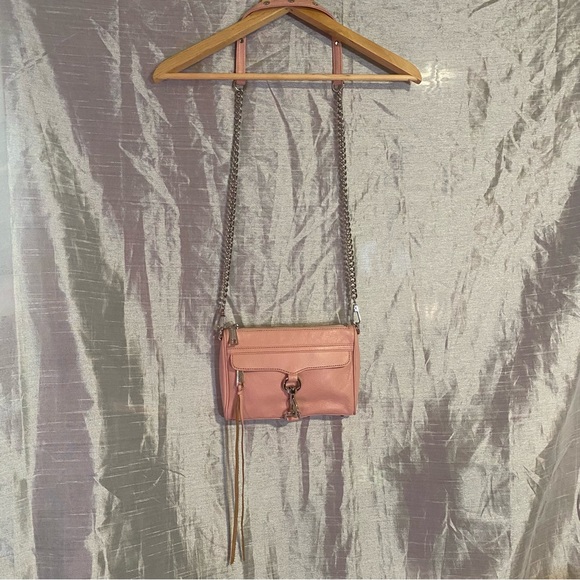 Rebecca Minkoff Mini Mac GUC see pics for wear on bottom corners, inside clean - Picture 2 of 16